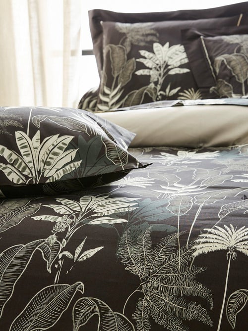 Parure de lit satin de coton CAYENNE Taie 65x65 cm - Kiabi