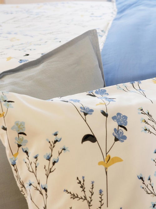 Parure de lit satin de coton FANILLE - Kiabi