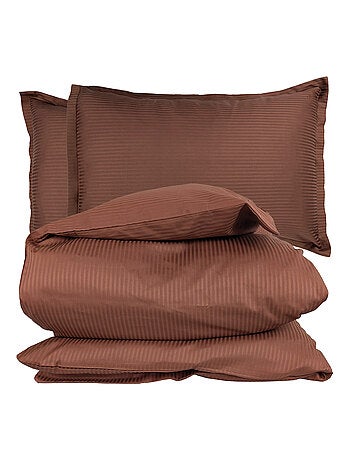 Parure de lit satin de coton GRAND HÔTEL Taie 50x70 cm