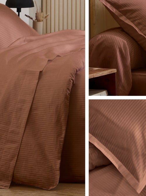 Parure de lit satin de coton GRAND HÔTEL Taie 50x70 cm - Kiabi