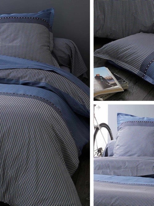 Parure de lit satin ENZO Taie 65x65 cm - Kiabi