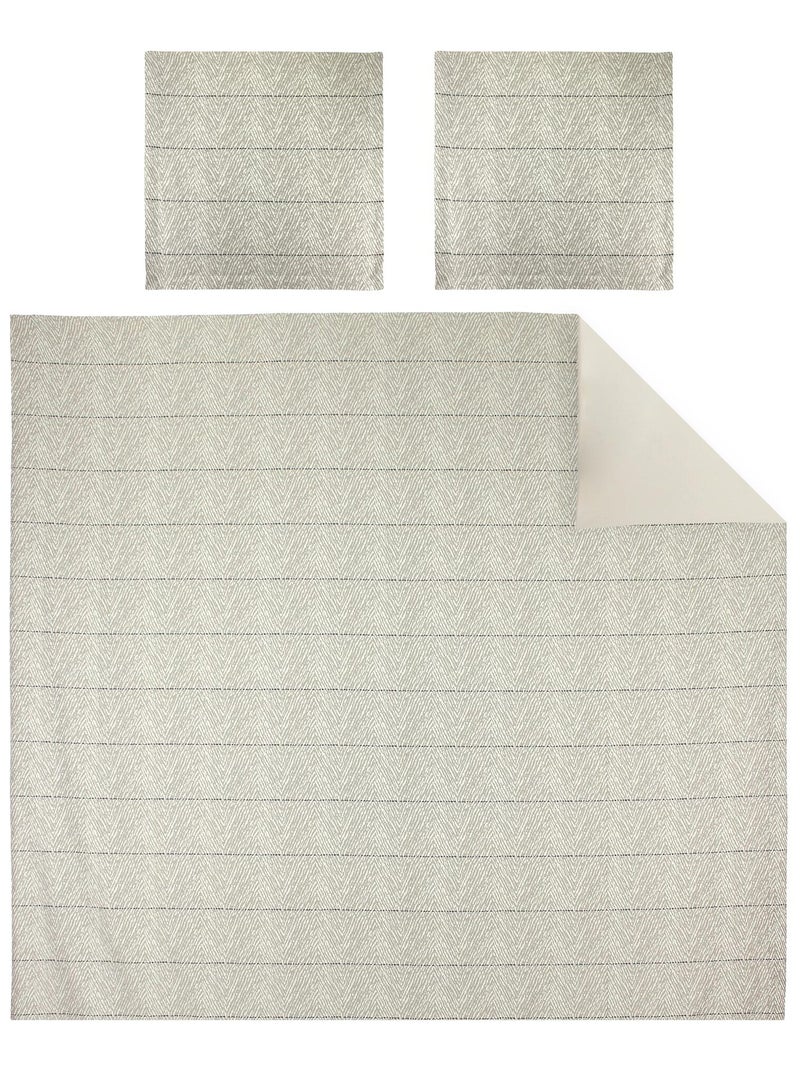 Parure de lit satin ODEON Marron - Kiabi