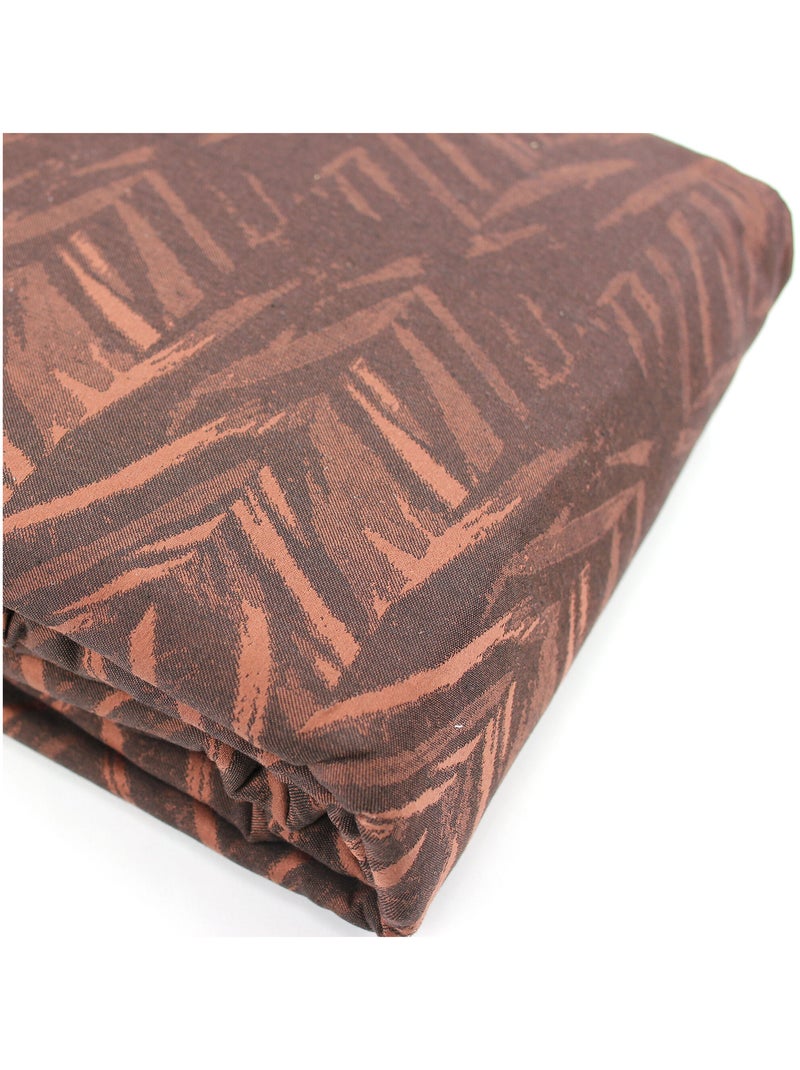 Parure De Lit En Satin Chocolat main image 1