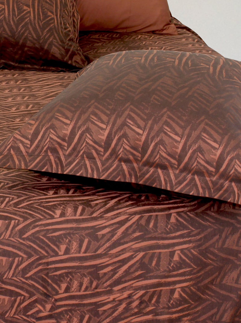 Parure de lit satin OPERA Marron - Kiabi