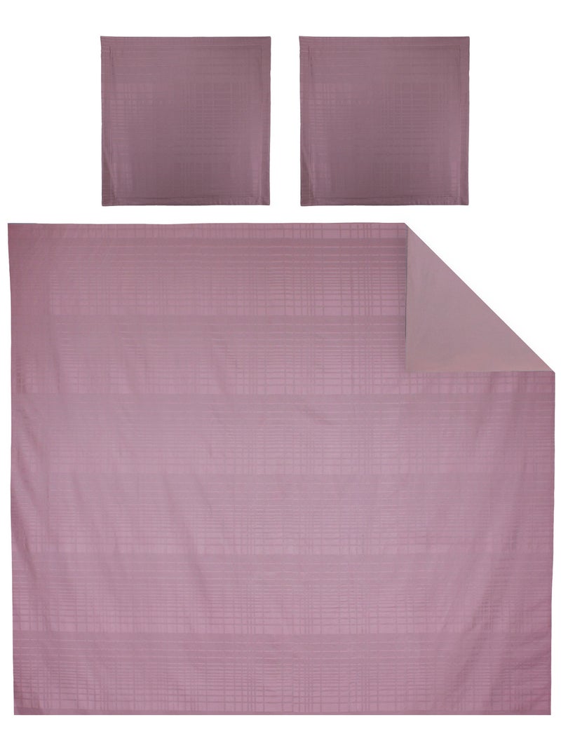 Parure de lit satin PIGALLE Violet - Kiabi
