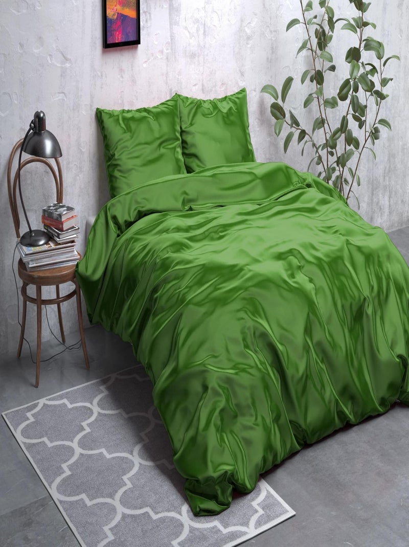 Parure De Lit Vert Emeraude