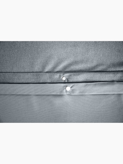 Parure de lit sensation flanelle - 240x220 / anthracite - Kiabi Parure de lit sensation flanelle - 240x220 / anthracite - Kiabi