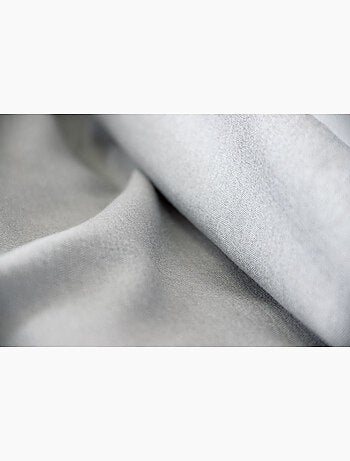 Parure de lit sensation flanelle - gris - 240x220 / gris