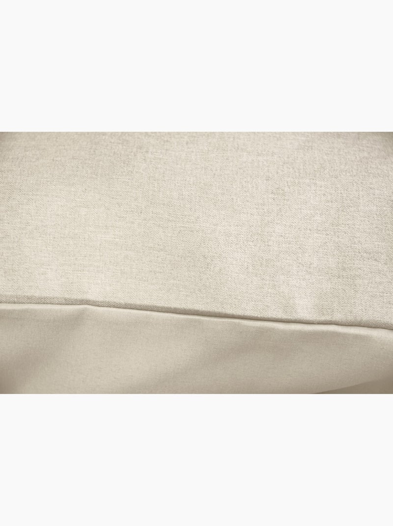Parure de lit Sensation Flanelle Beige - Kiabi