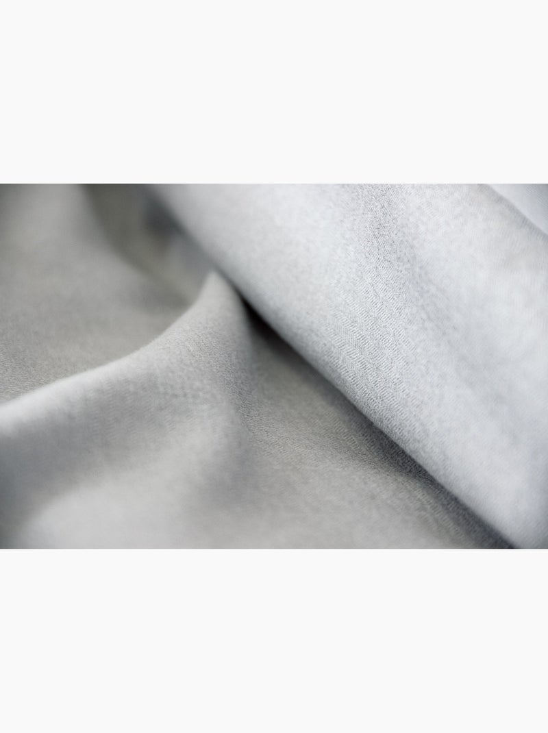 Parure de lit Sensation Flanelle Gris - Kiabi