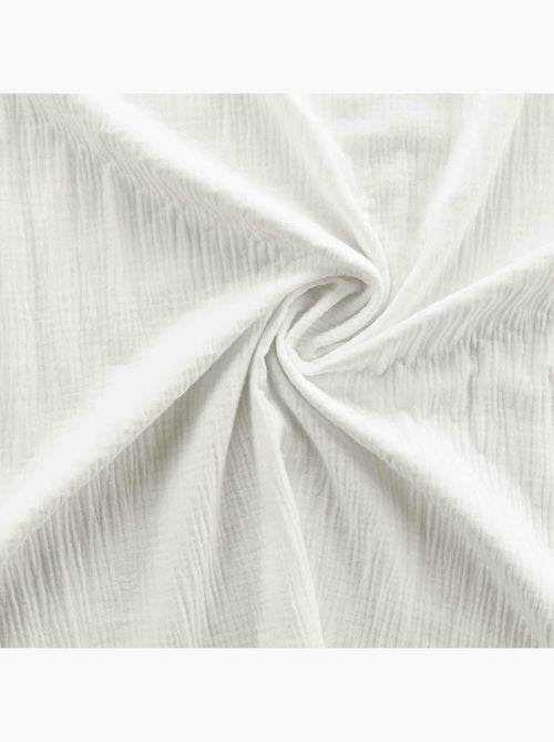 Parure de lit Sienna + 2 taies 63x63 cm – Double face gaze de coton & coton 57 fils - Kiabi