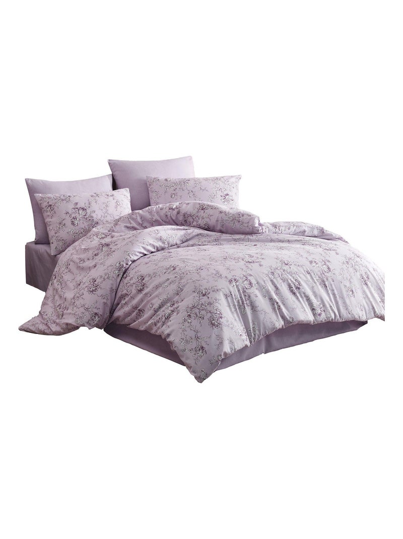 Parure de lit SILA Mauve lilas - Kiabi