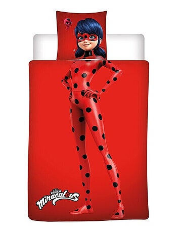 Parure de lit simple- Miraculous - Marinette - 140 cm x 200 cm