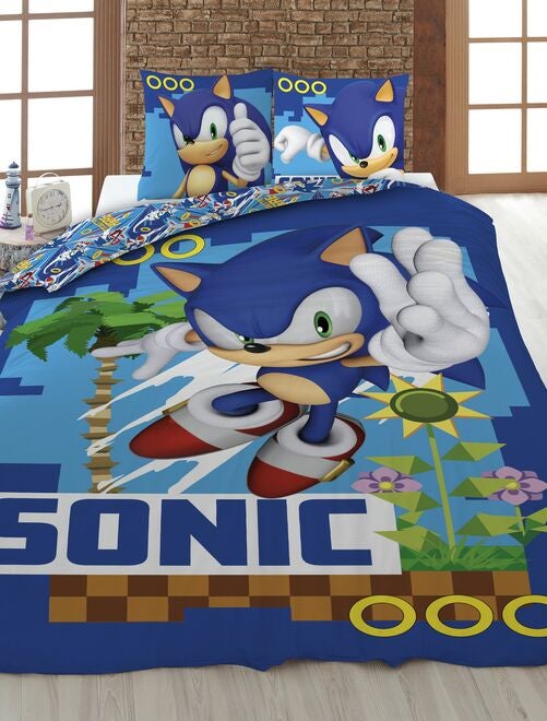 Parure de lit 'Sonic' - 1 personne - Kiabi