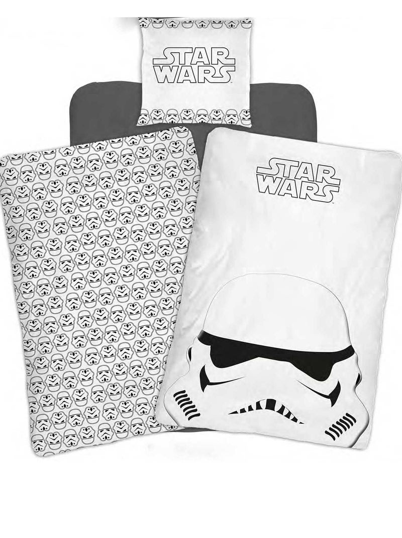 Parure de lit 'Star Wars' blanc - Kiabi