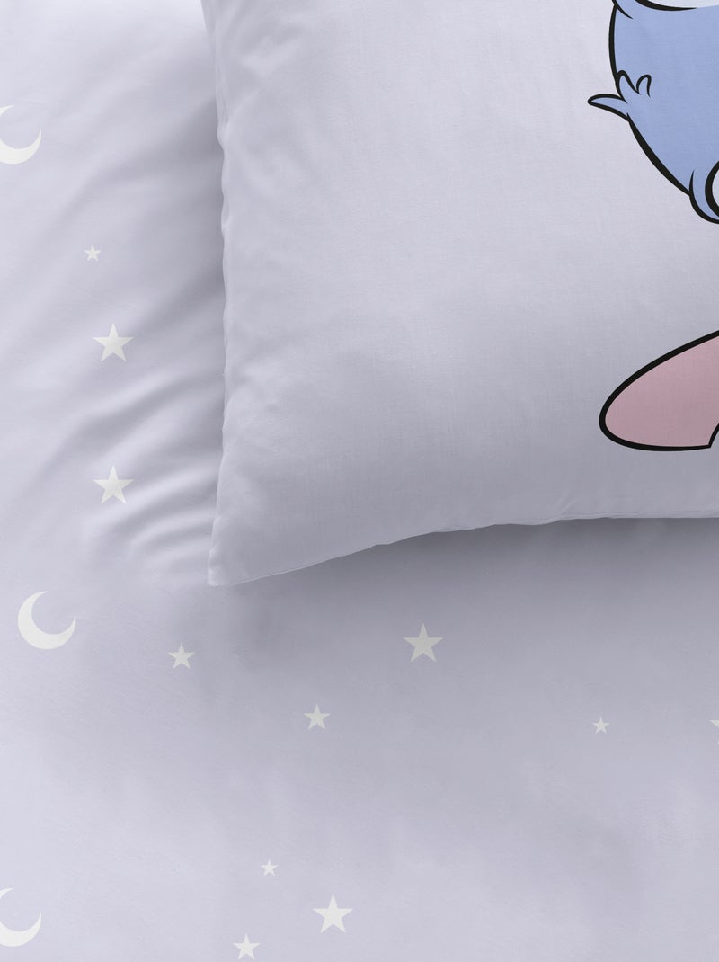 Parure de lit 'Stitch' - 1 personne Violet - Kiabi
