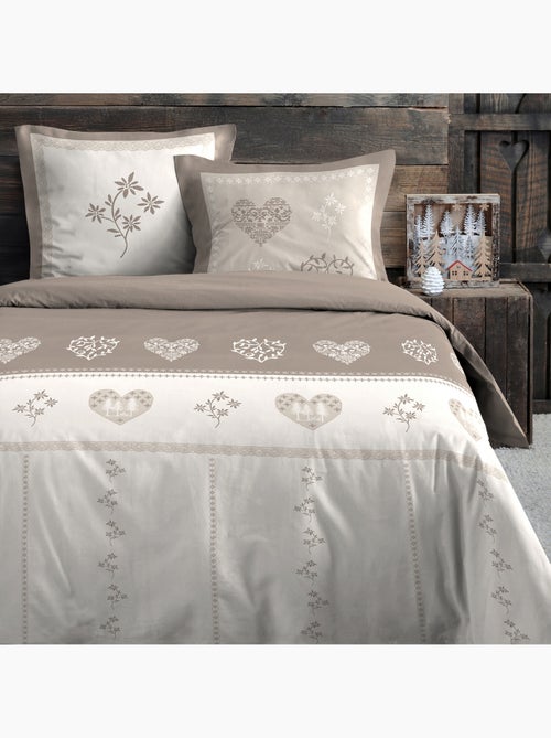 Parure de lit style montagne chaleureuse - Kiabi