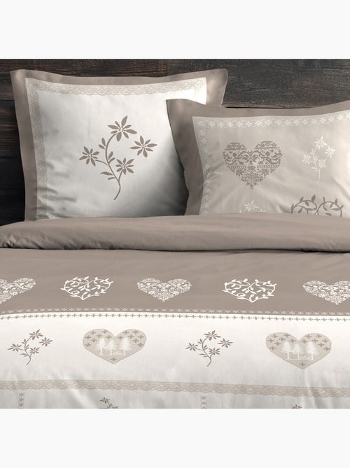 Parure de lit style montagne chaleureuse - Kiabi