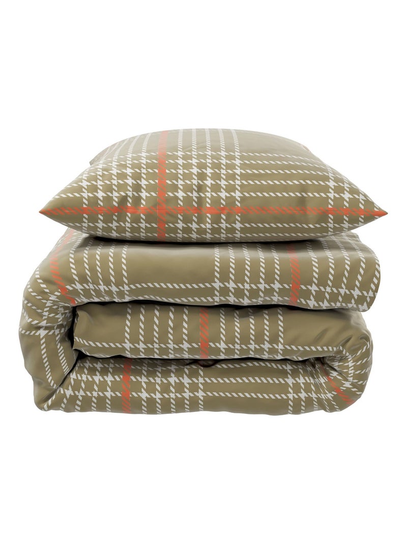 Parure de lit Suffolk Vert - Kiabi