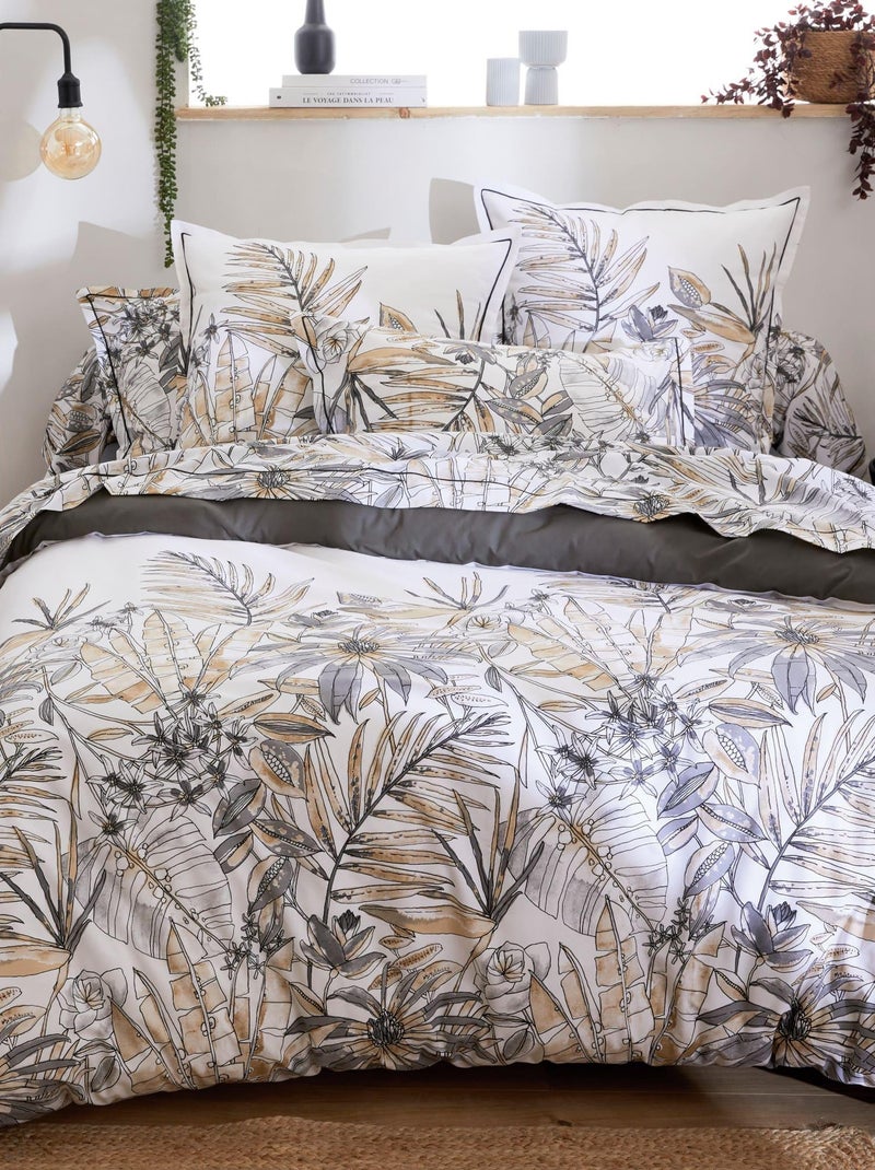 Parure de lit SUMATRA Ecru - Kiabi
