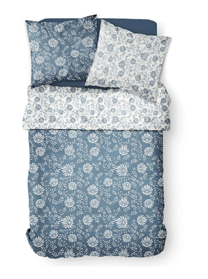 Parure de lit SUNSHINE EMIL Bleu - Kiabi