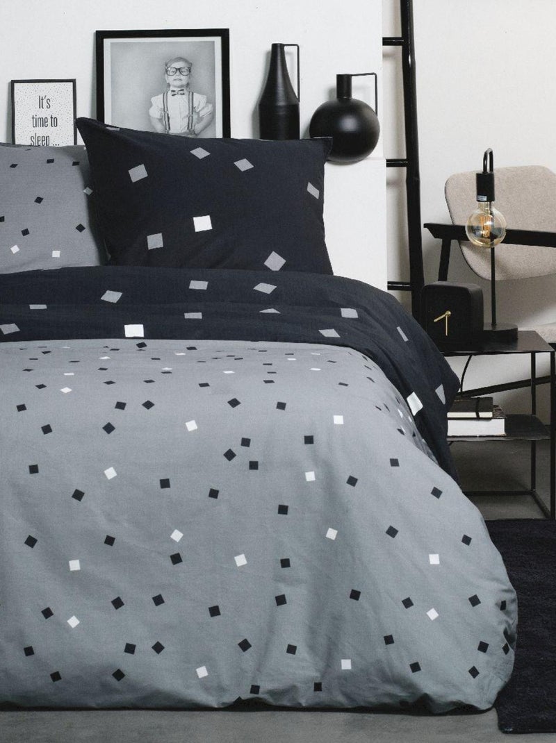 Parure de lit SUNSHINE EVE Gris - Kiabi