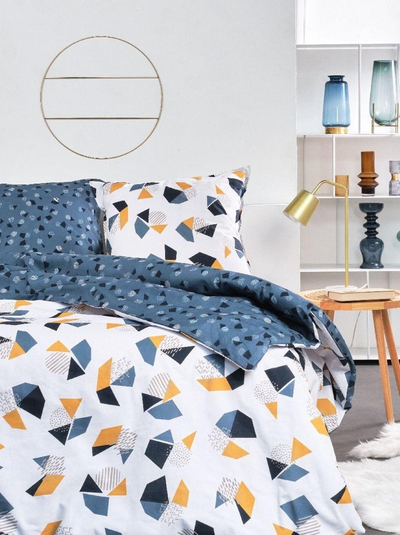 Parure de lit SUNSHINE FRED Bleu - Kiabi