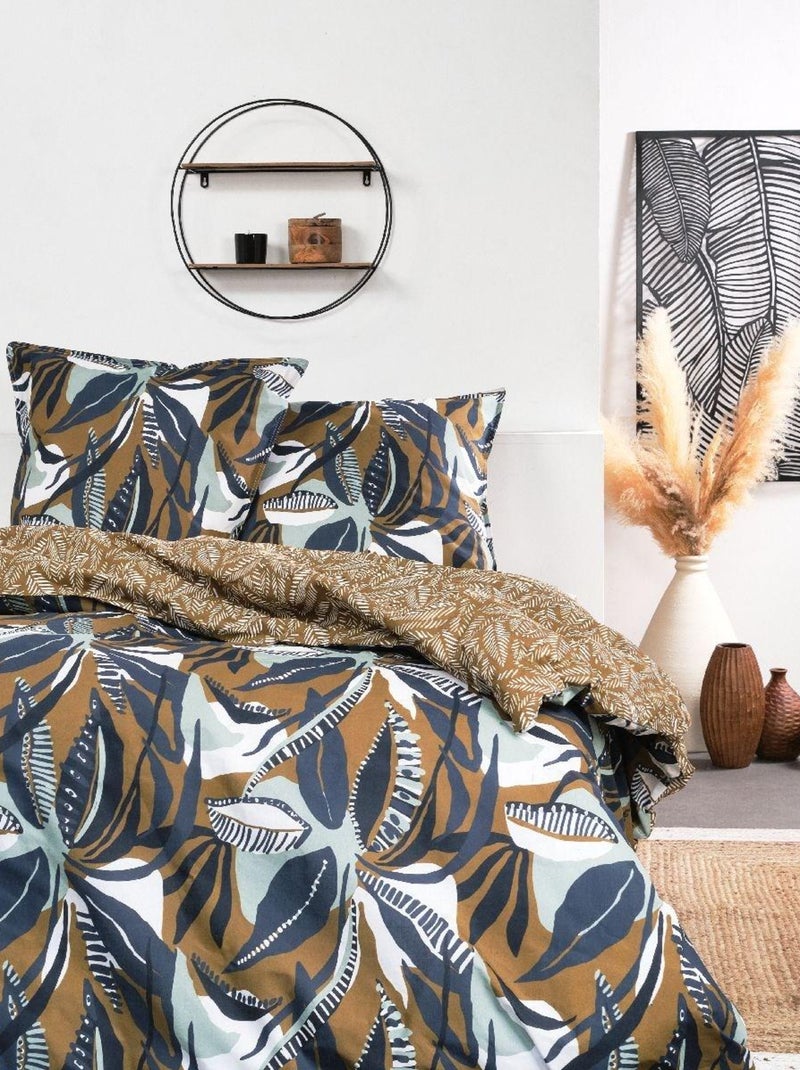 Parure de lit SUNSHINE JASPER Marron - Kiabi