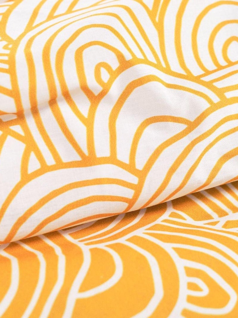 Parure de lit SUNSHINE LAUREN Jaune - Kiabi