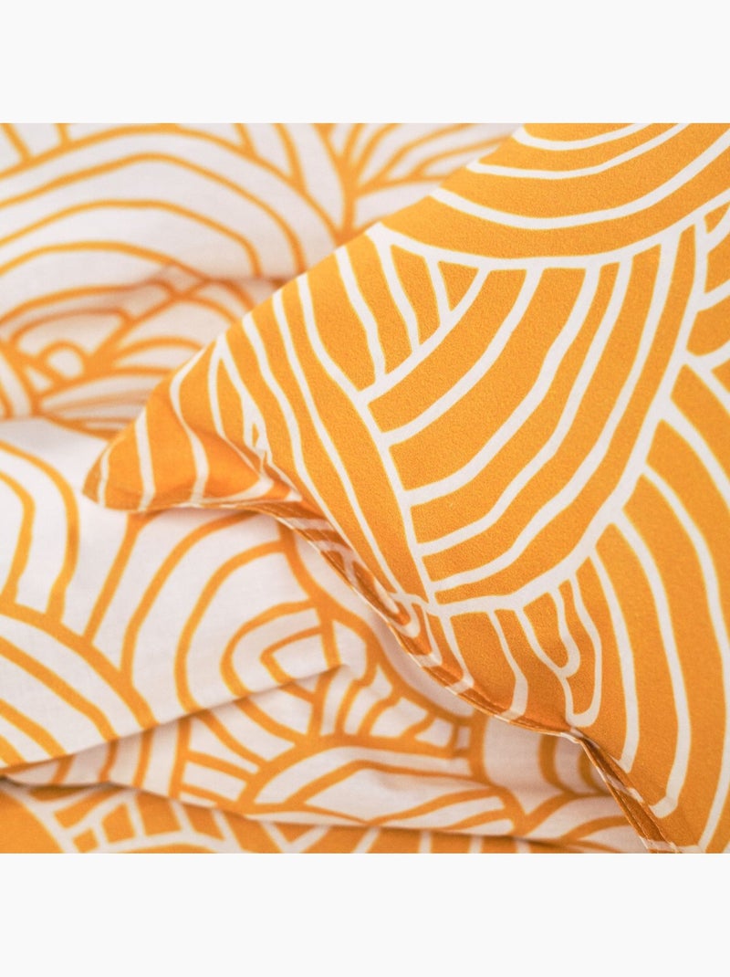 Parure de lit SUNSHINE LAUREN Jaune - Kiabi