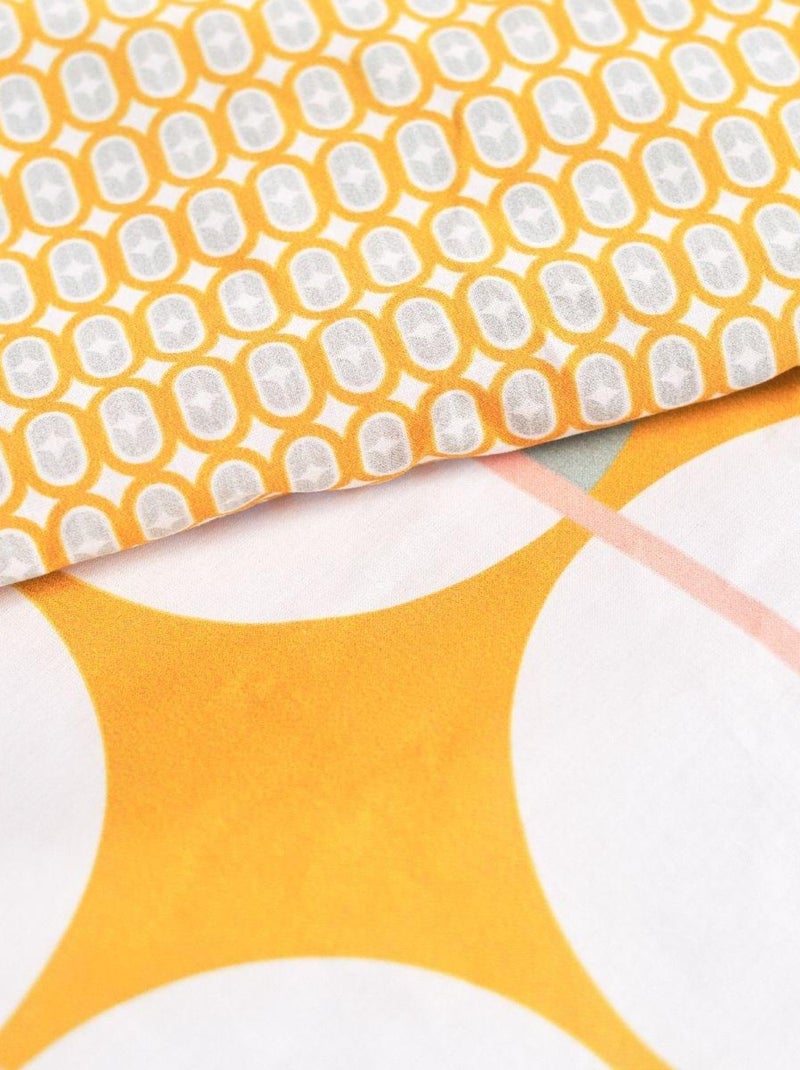 Parure de lit SUNSHINE LAURIE Jaune - Kiabi