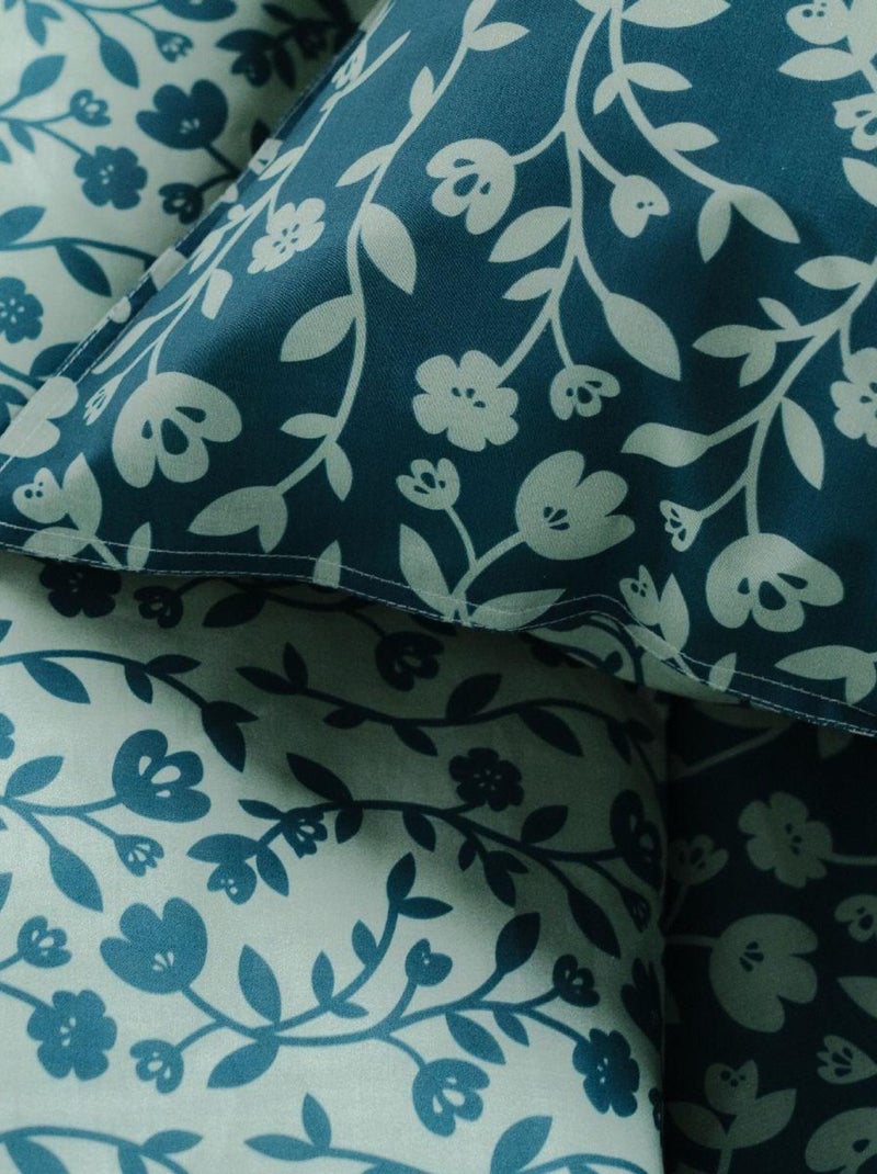 Parure de lit SUNSHINE PAULINE Bleu - Kiabi