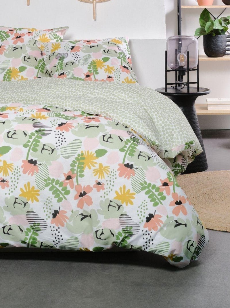 Parure de lit SUNSHINE ROBIN Vert - Kiabi