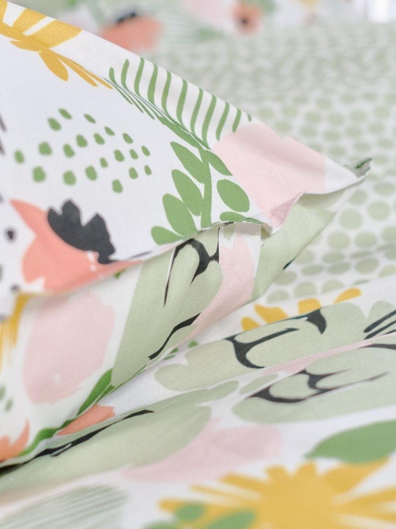 Parure de lit SUNSHINE ROBIN Vert - Kiabi