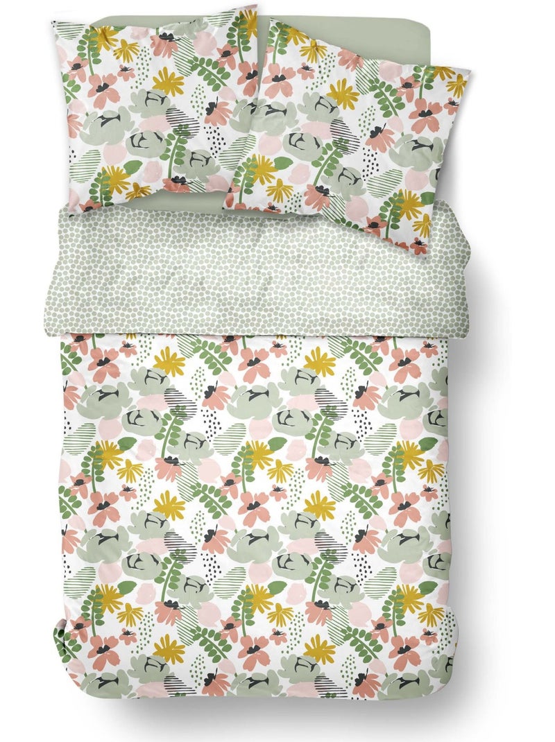 Parure de lit SUNSHINE ROBIN Vert - Kiabi