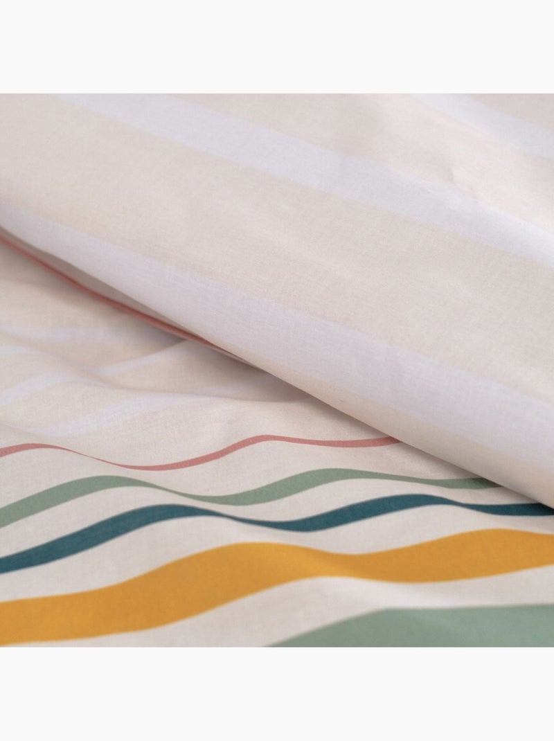 Parure de lit SUNSHINE ROMANE Blanc - Kiabi