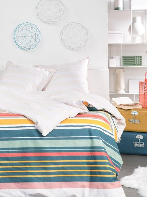 Parure de lit  'SUNSHINE ROMANE' 'TODAY' - Kiabi