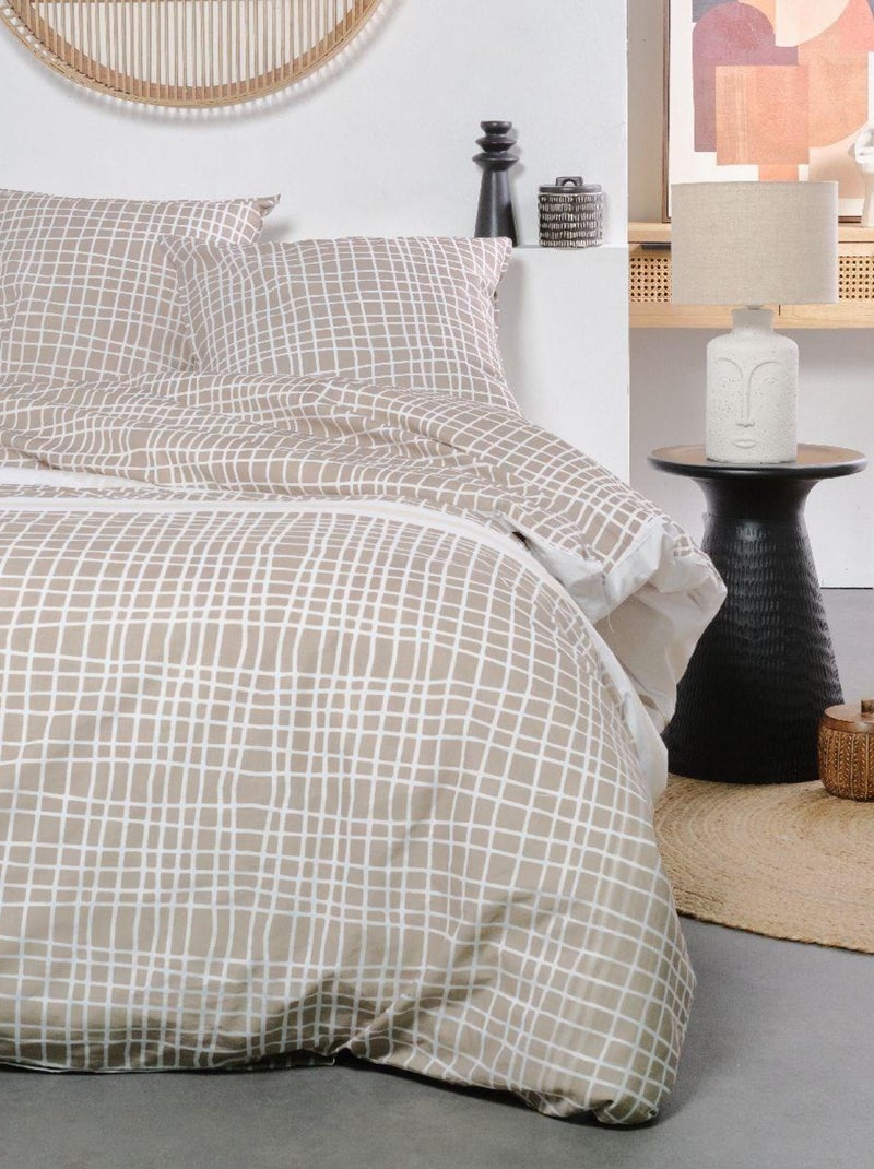 Parure de lit SUNSHINE SALOMEE Beige - Kiabi