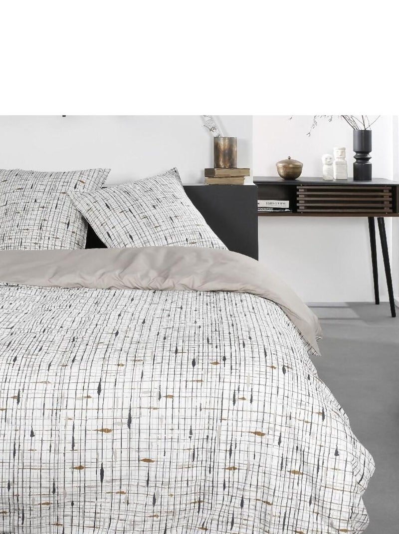Parure de lit SUNSHINE YAN Beige - Kiabi