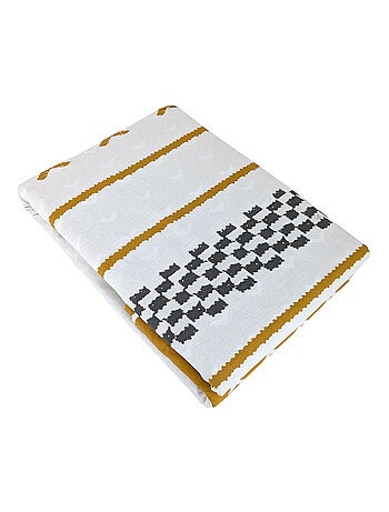 Parure de lit TAPIS coton issu de l'agriculture biologique