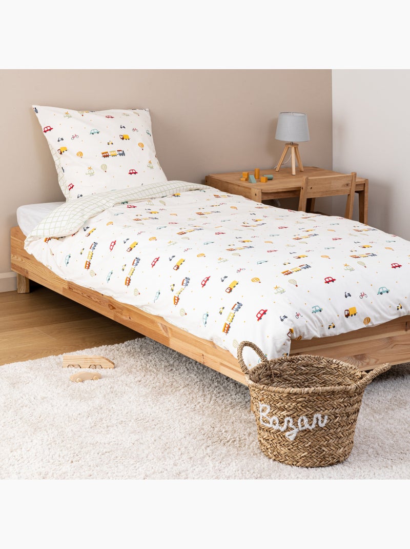 Parure de lit telma Bleu - Kiabi