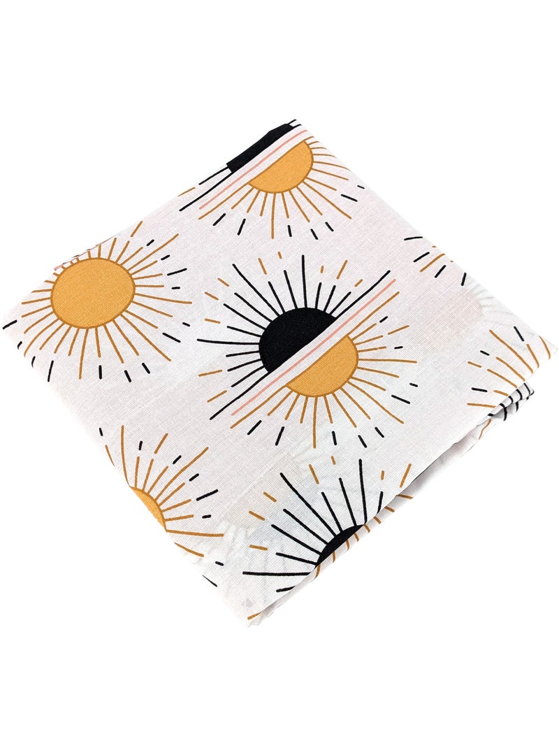 Parure de lit TERRAMEA pur coton Taie 63x63 cm Blanc - Kiabi
