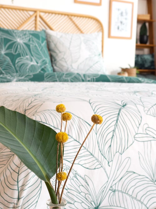 Parure de lit TILDA en coton BCI adouci - Kiabi