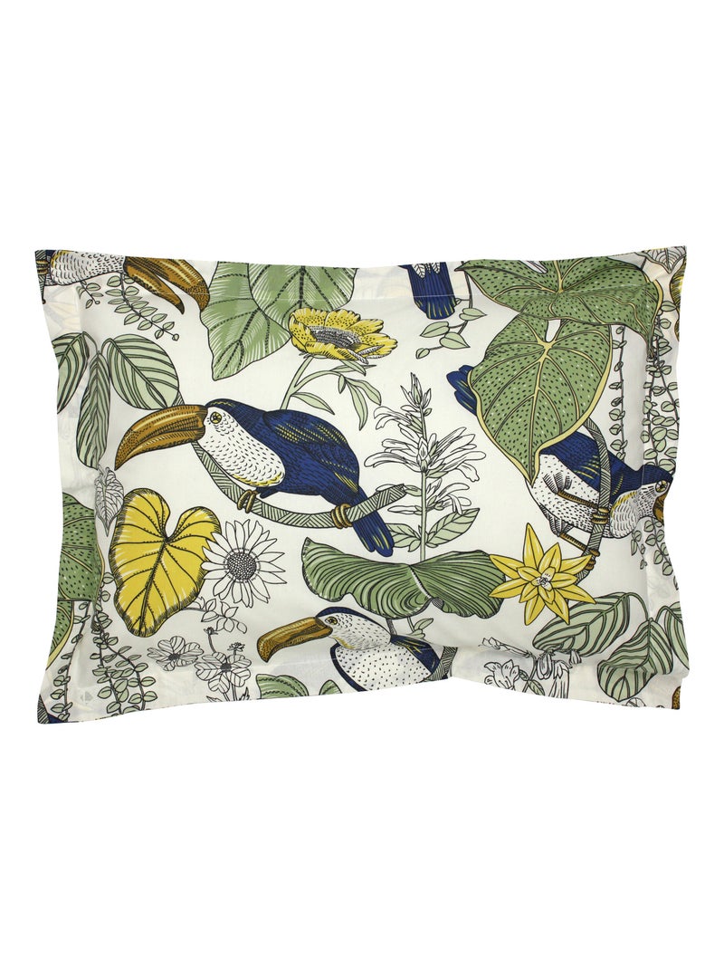 Parure de lit TOCO Taie 50x70 cm Vert - Kiabi