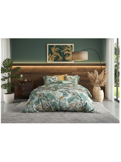 Parure de lit tropical - Kiabi