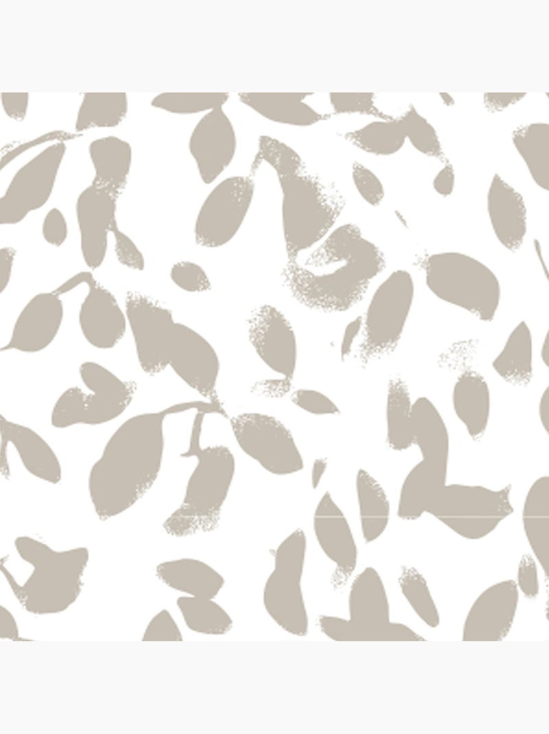 Parure de lit uni 1 personne imprimé + Drap Housse COCON Beige - Kiabi