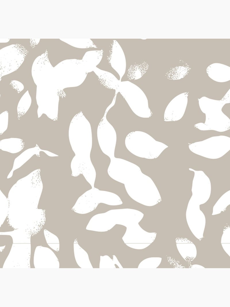 Parure de lit uni 1 personne imprimé + Drap Housse COCON Beige - Kiabi
