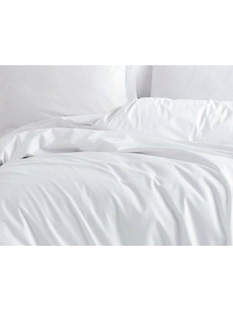 Parure de lit UNI Blanc - Kiabi