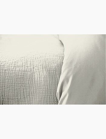 Parure de lit UNI Gaze de coton