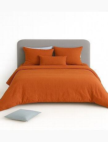 Parure de lit UNI Gaze de coton